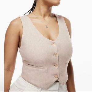 Wilfred Twill Desire Vest